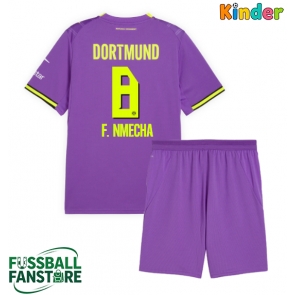 Borussia Dortmund Felix Nmecha #8 Replik 3rd trikot Kinder 2026-27 Kurzarm (+ Kurze Hosen)